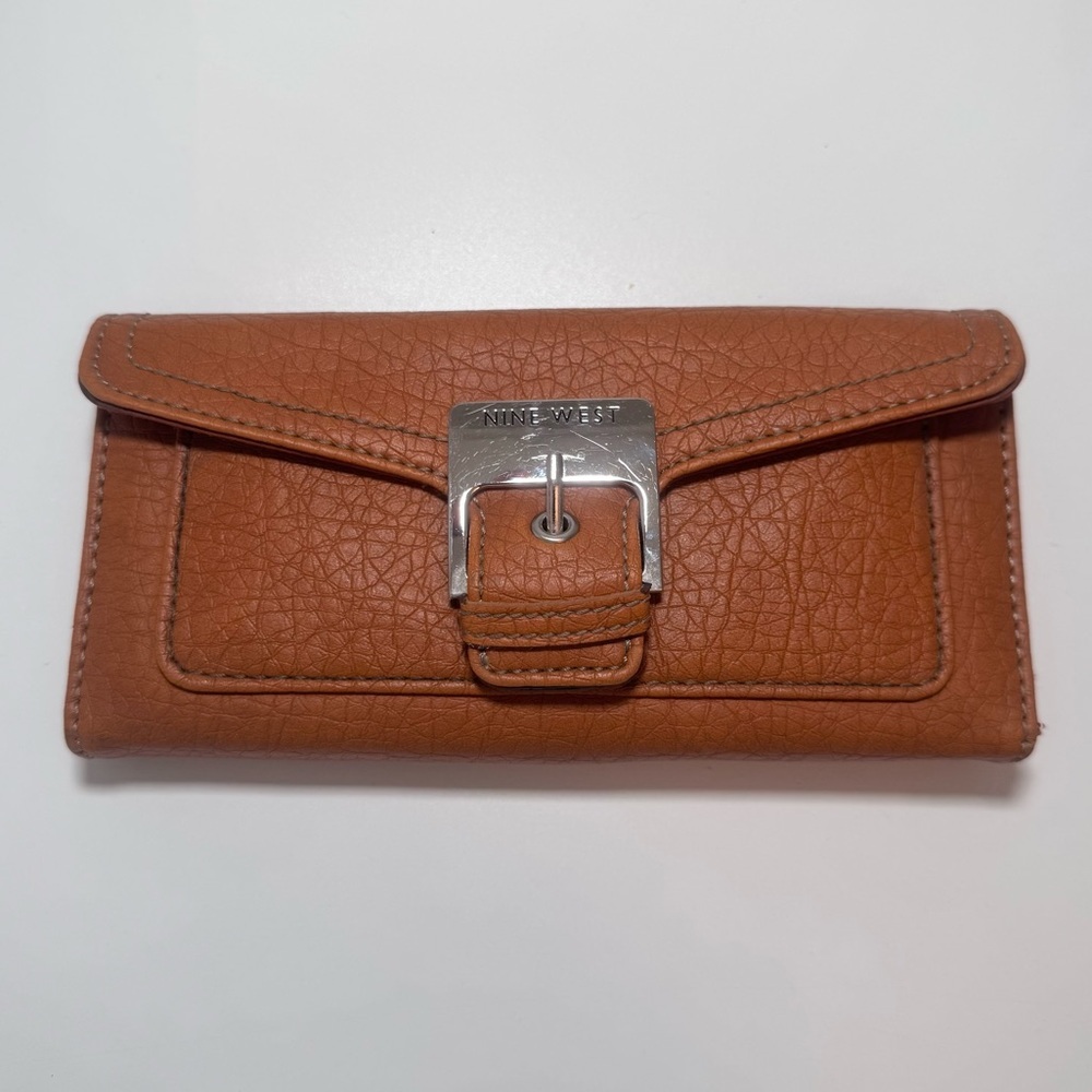 Nine West Brown Leather Wallet